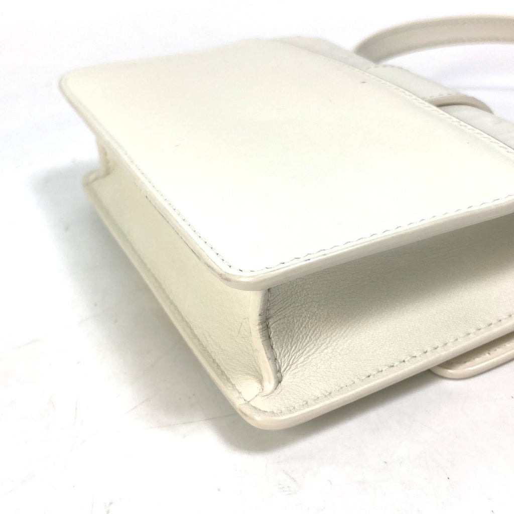 Christian Dior White Leather Shoulder Bag (Pre-Owned)