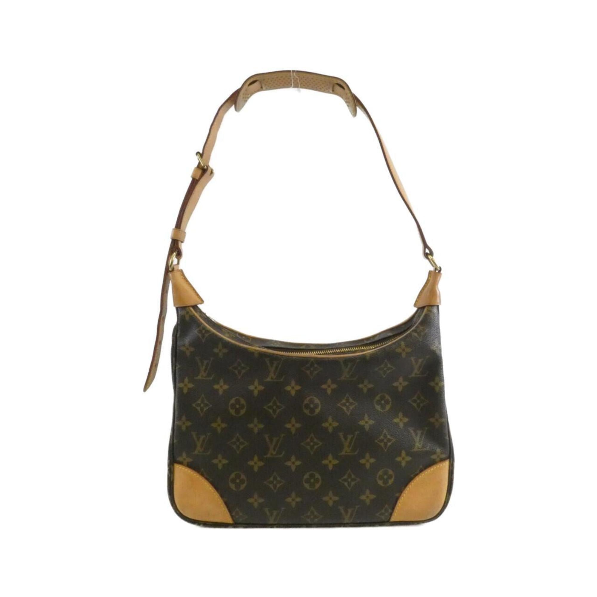 Louis Vuitton Marron Coated Canvas Shoulder Bag