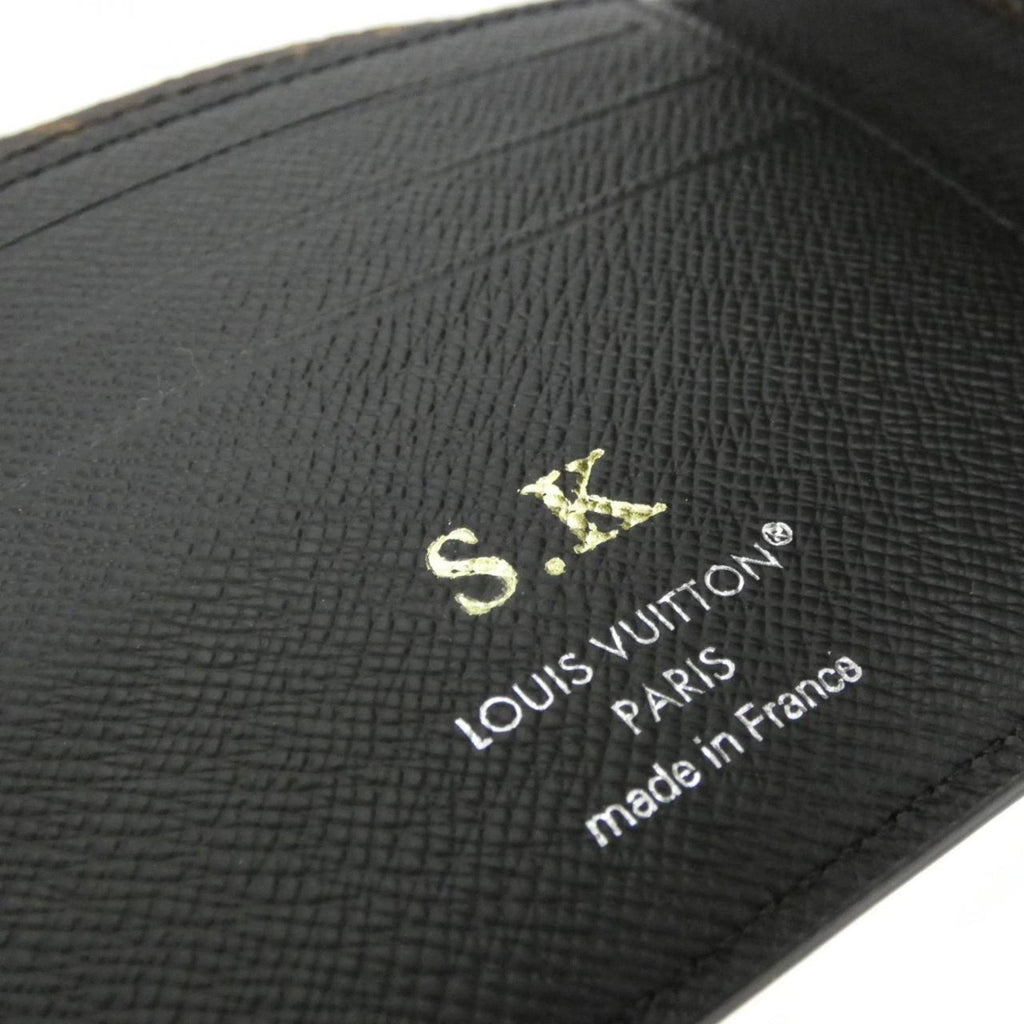 Louis Vuitton Brown Marron Coated Canvas Bill Wallet