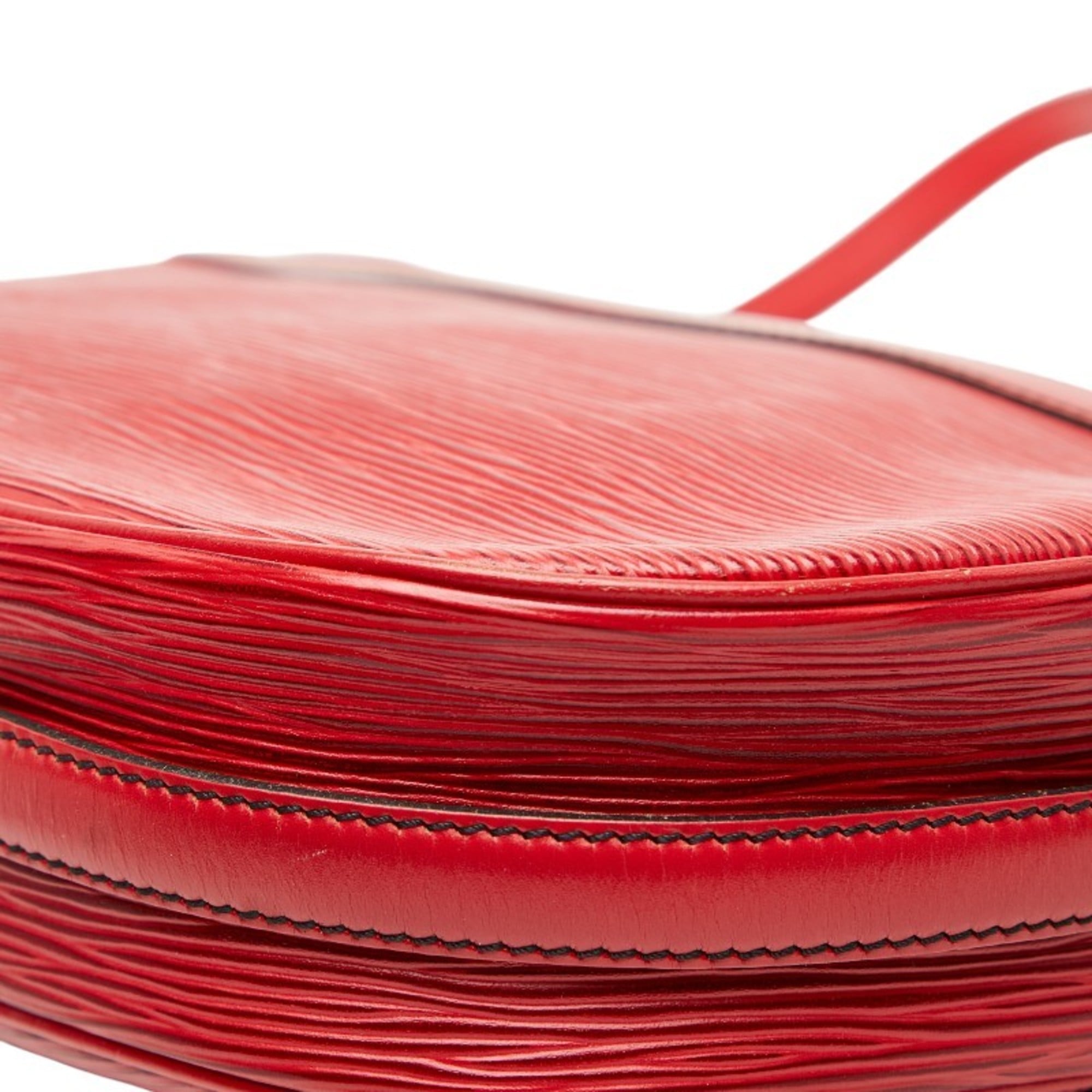 Louis Vuitton Castilian Red Leather Shoulder Bag