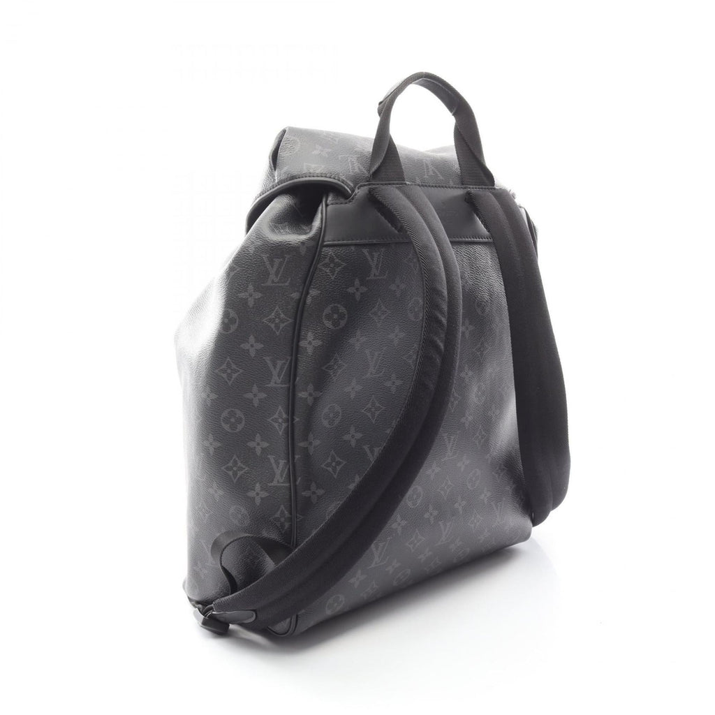 Louis Vuitton Black Monogram Eclipse Coated Canvas Leather Backpack