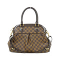 Louis Vuitton Brown Coated Canvas Handbag