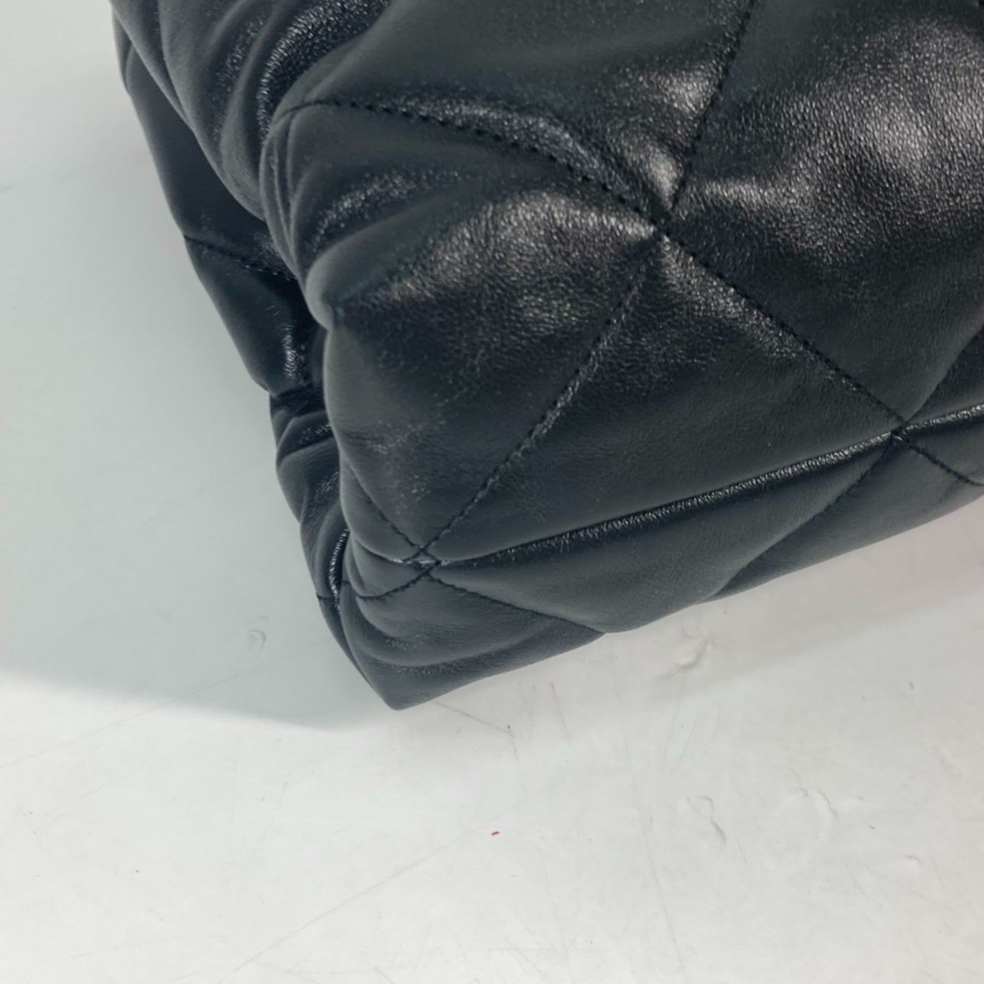 Chanel Black Leather Shoulder Bag