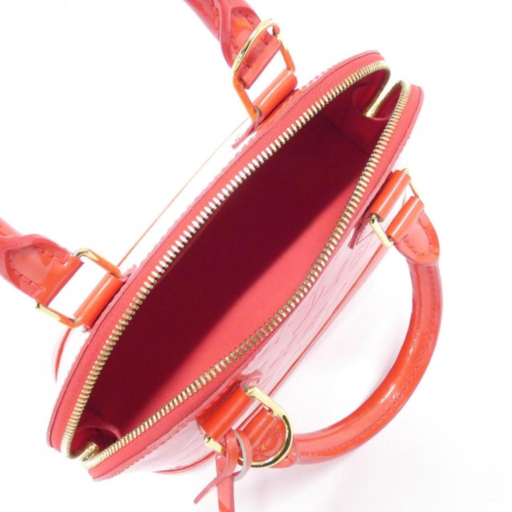 Louis Vuitton Vernis Rouge Grenadine Leather Handbag