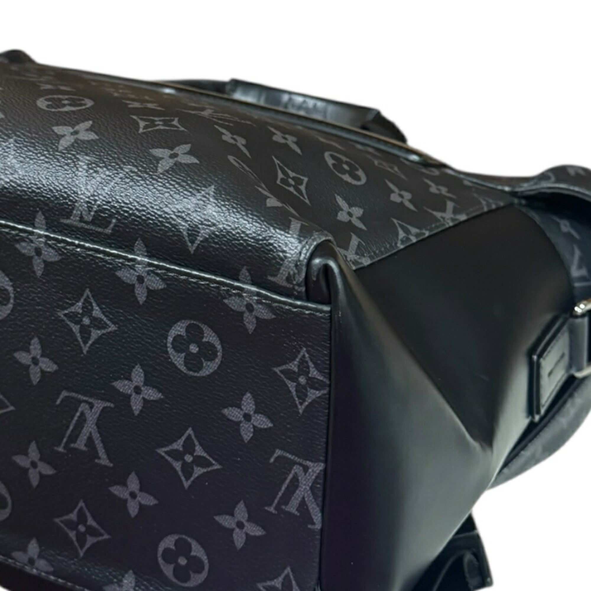 Louis Vuitton Black Gray Monogram Eclipse Shoulder Bag