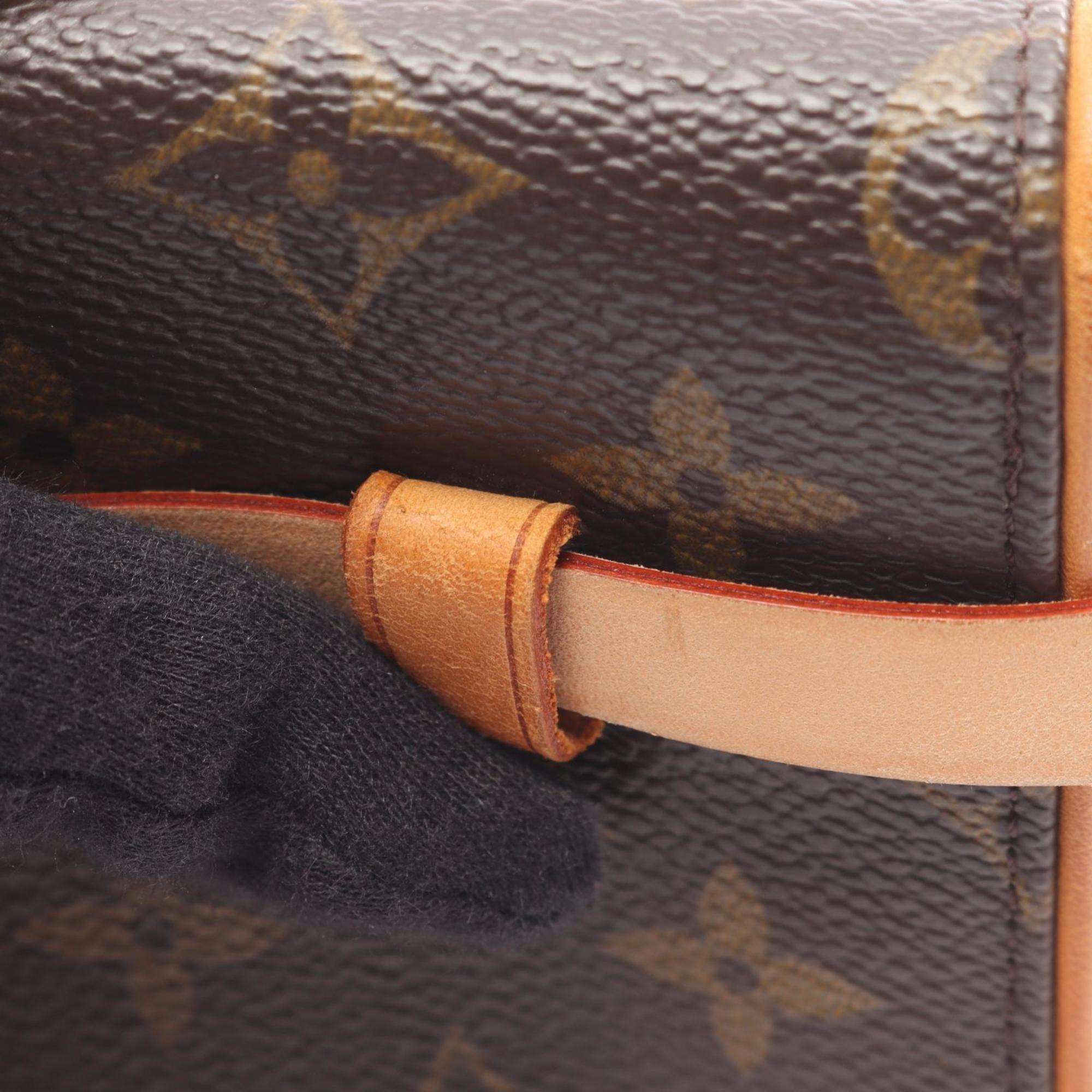 Louis Vuitton Brown Coated Canvas Pvc Monogram Leather Fanny Pack Pochette