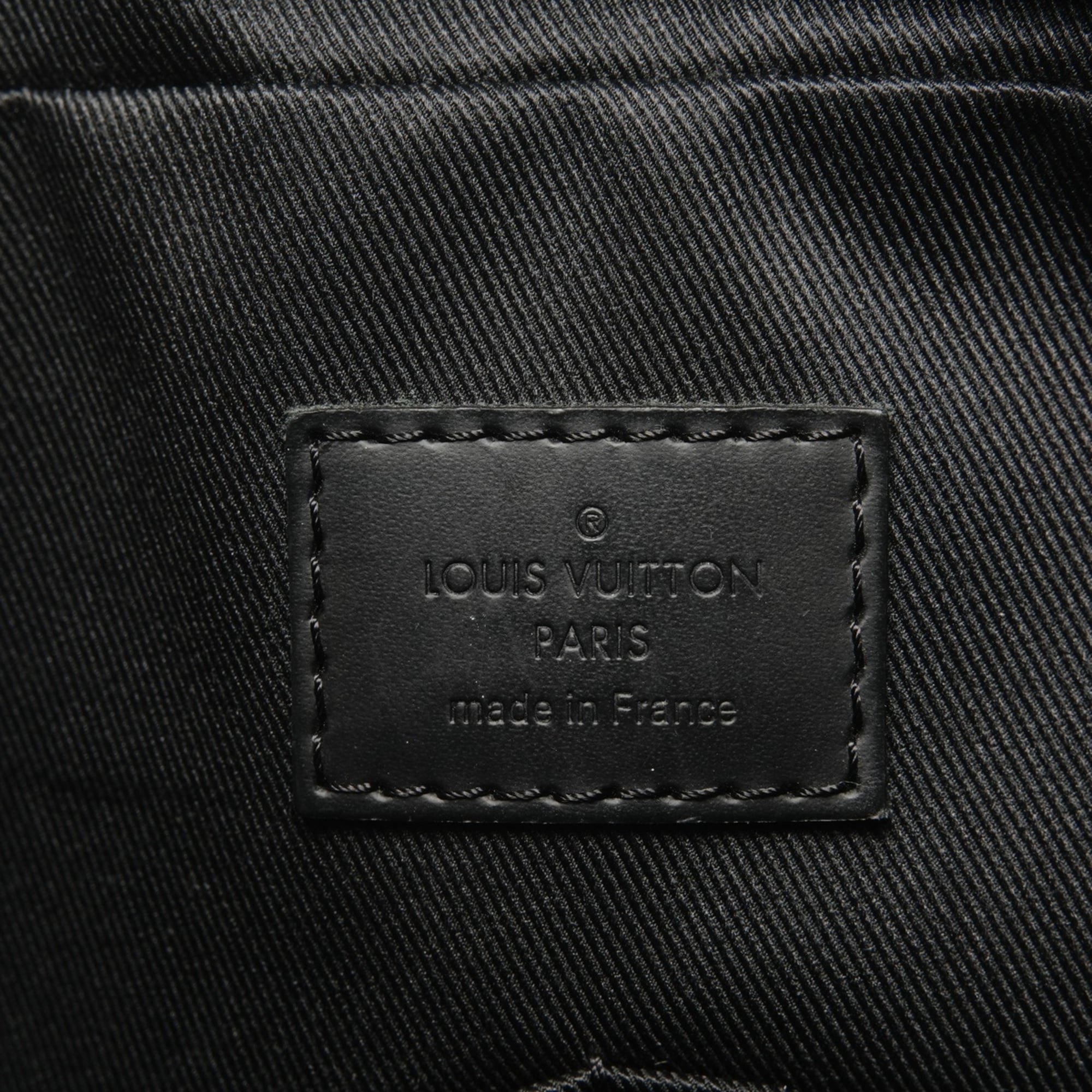 Louis Vuitton Black Damier Graphite Shoulder Bag