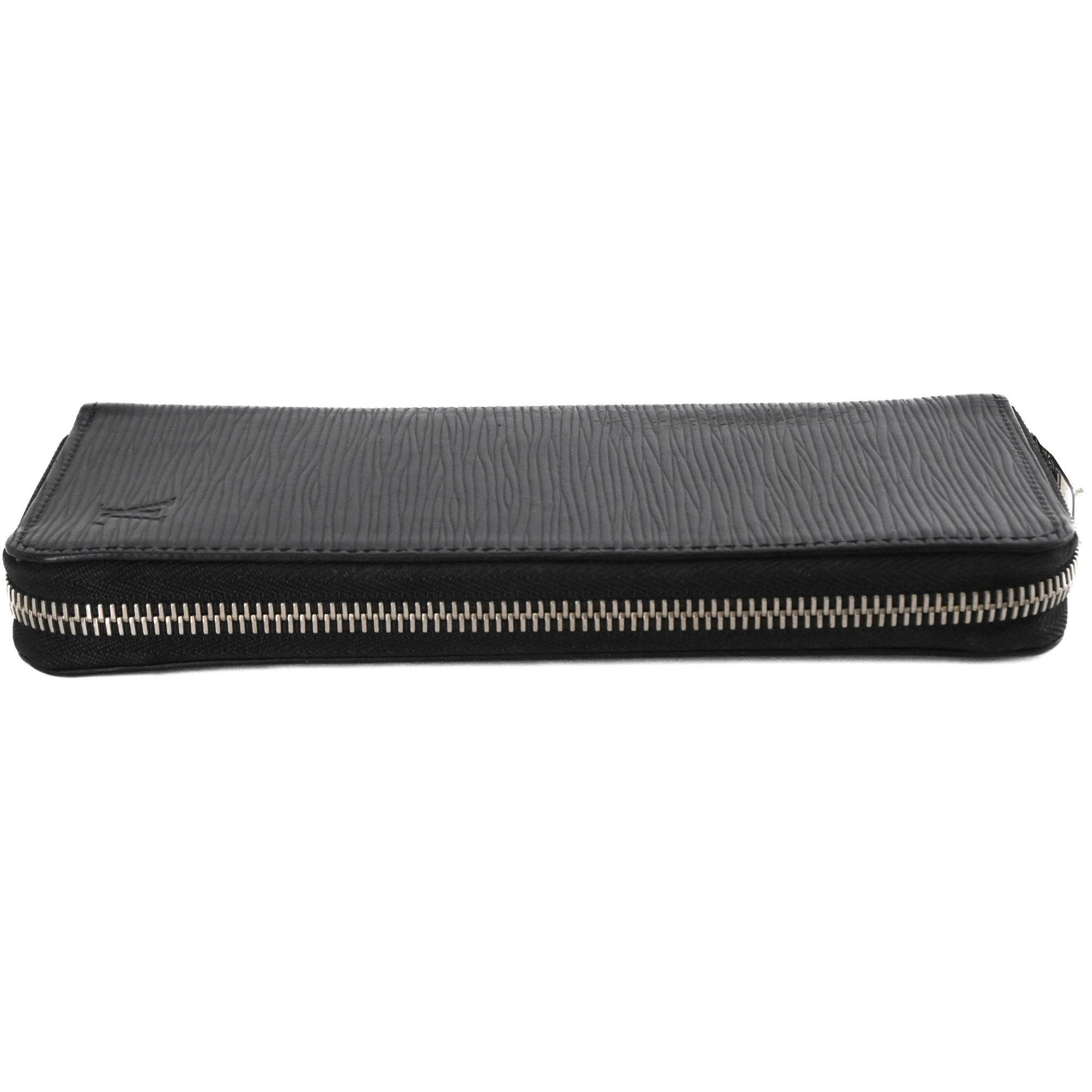 Louis Vuitton Epi Noir Epi Leather Long Wallet