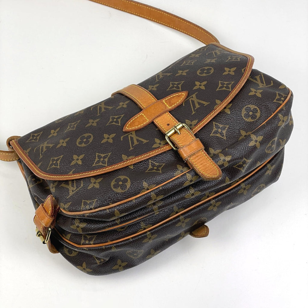 Louis Vuitton Brown Monogram Shoulder Bag