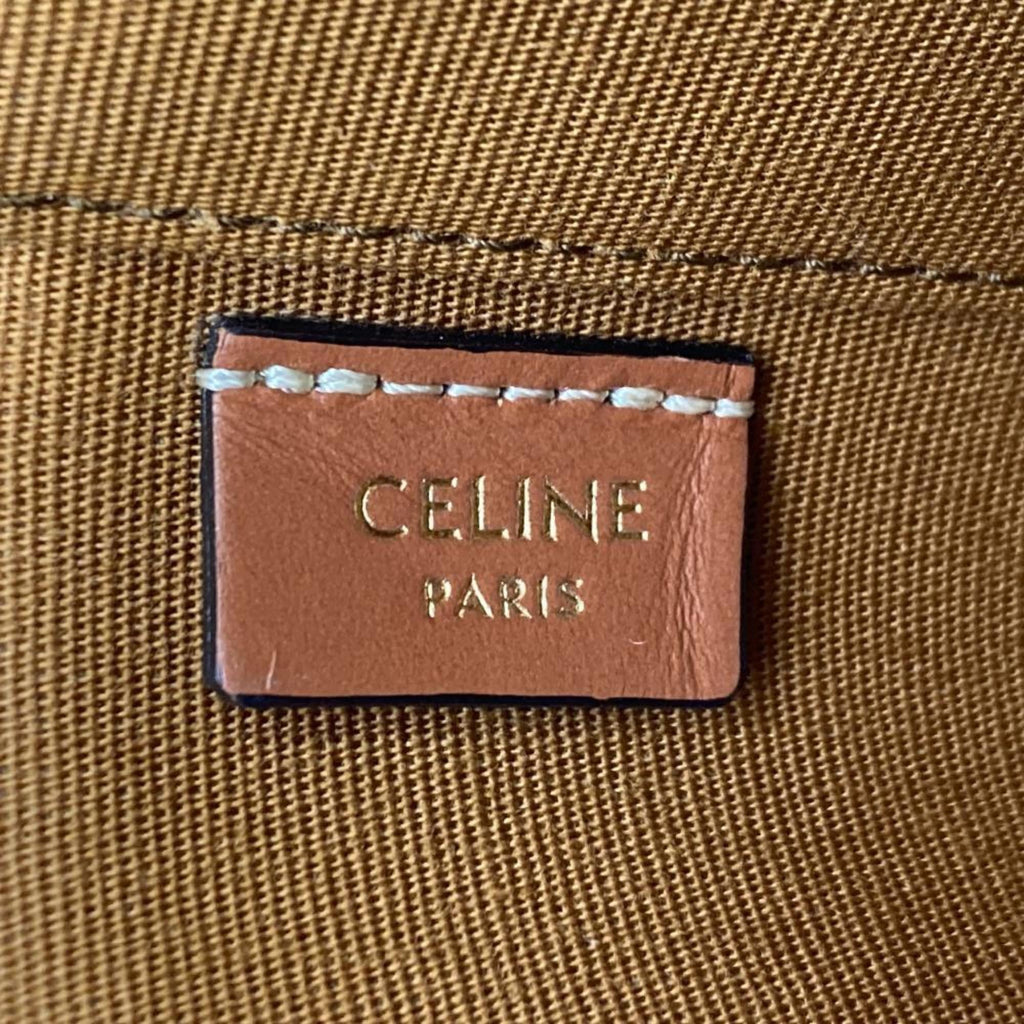 Celine Pvc Shoulder Bag Vanity Bag
