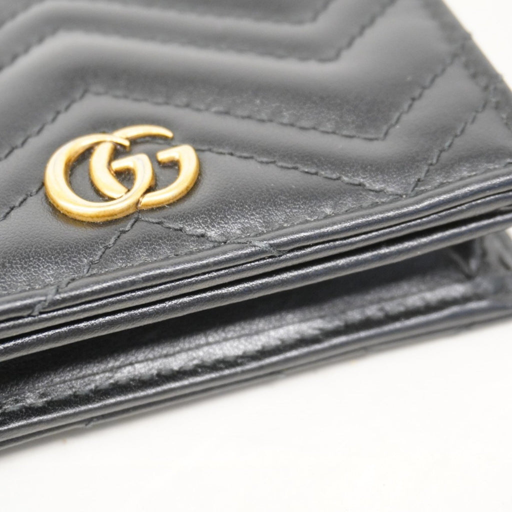 Gucci Black Leather Wallet (Bi-Fold) (Pre-Owned)