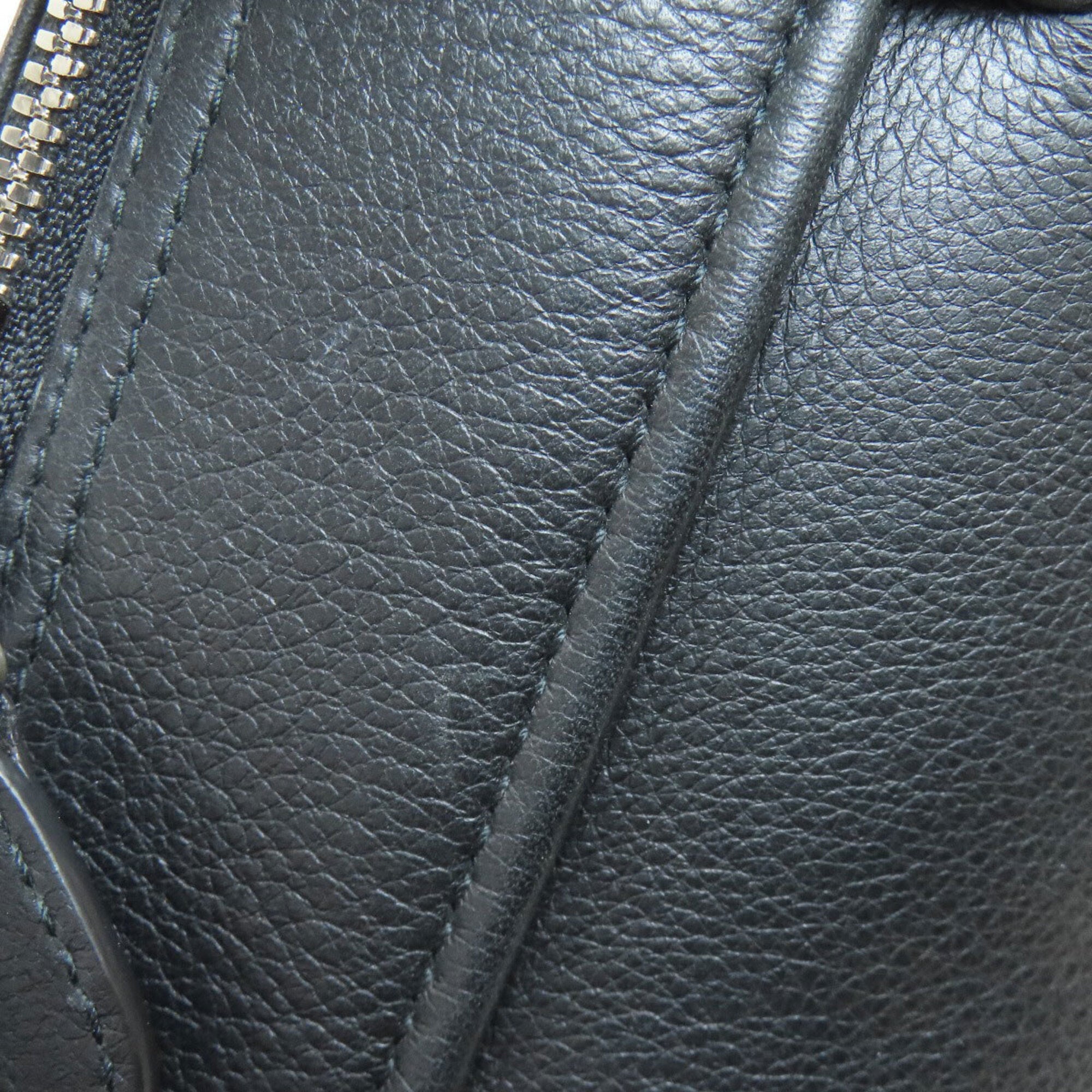 Balenciaga Black Leather Hand