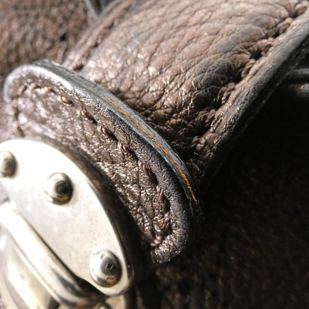 Louis Vuitton Brown Mahina Leather Shoulder Bag