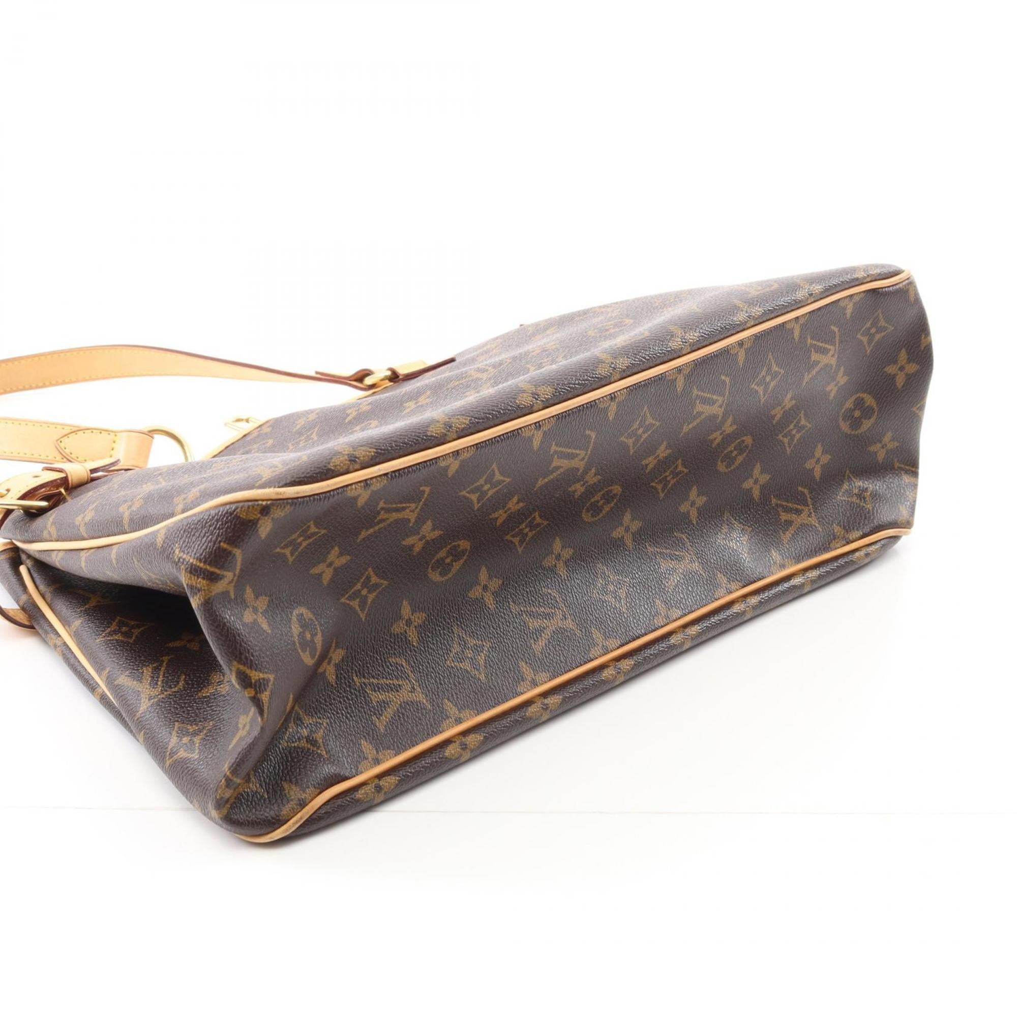 Louis Vuitton Brown Monogram Coated Canvas Shoulder Bag
