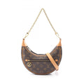 Louis Vuitton Brown Pvc Leather Shoulder Bag