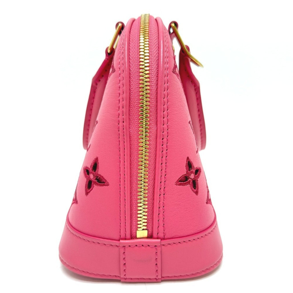 Louis Vuitton Pink Leather Handbag