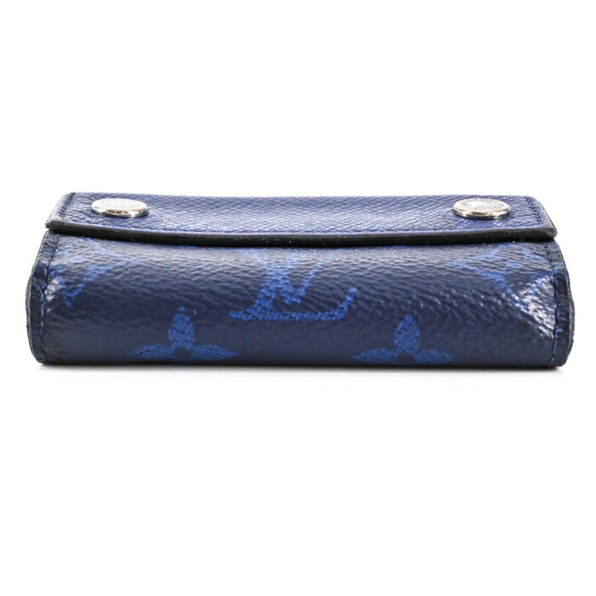 Louis Vuitton Blue Taigarama Wallet (Tri-Fold)