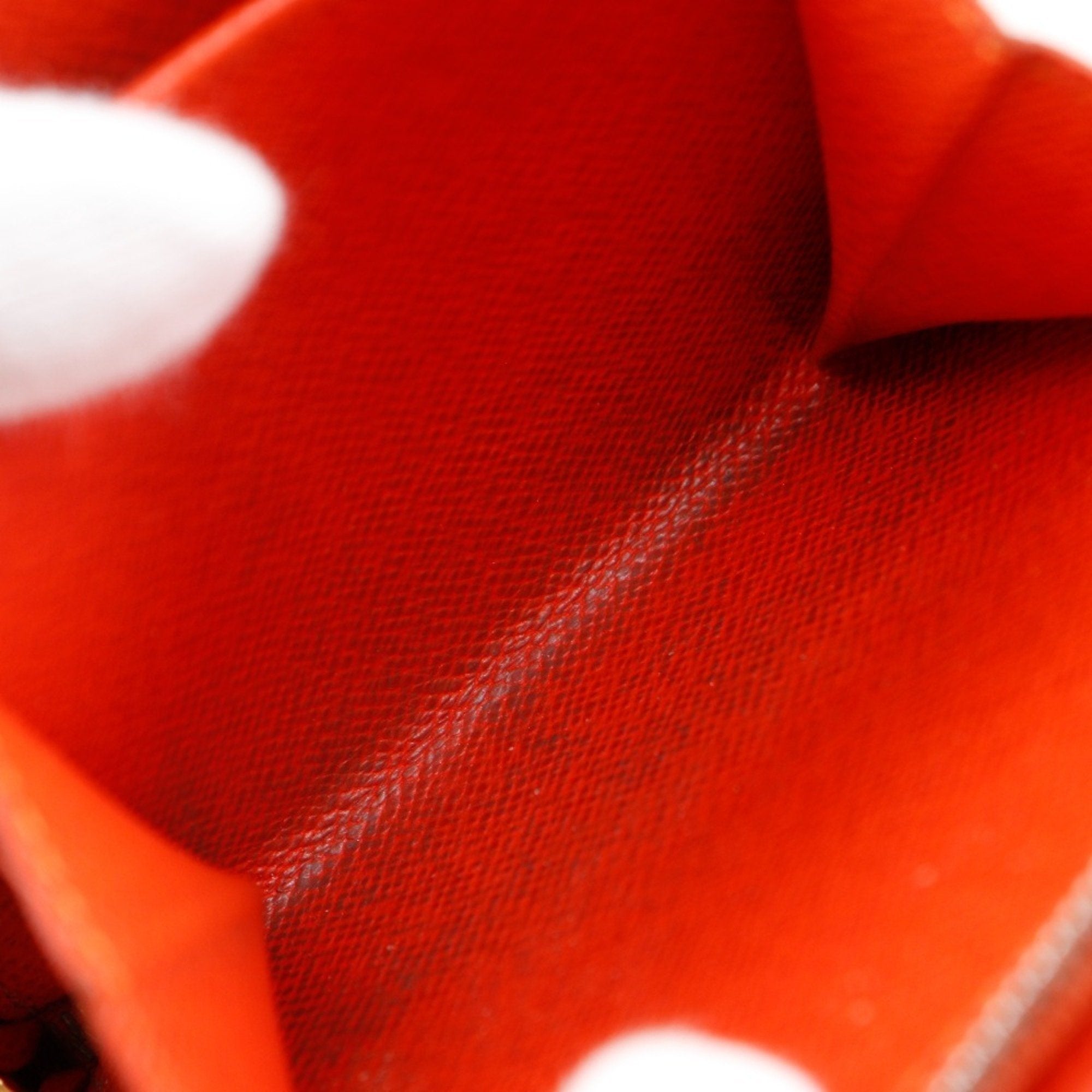 Louis Vuitton Lv Orange Orange Monogram Perforated Wallet