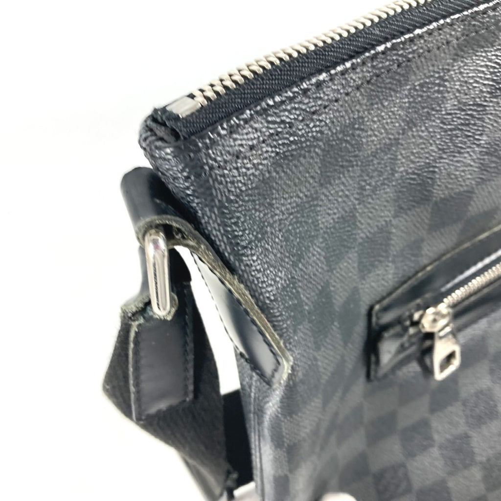 Louis Vuitton Black Damier Graphite Shoulder Bag