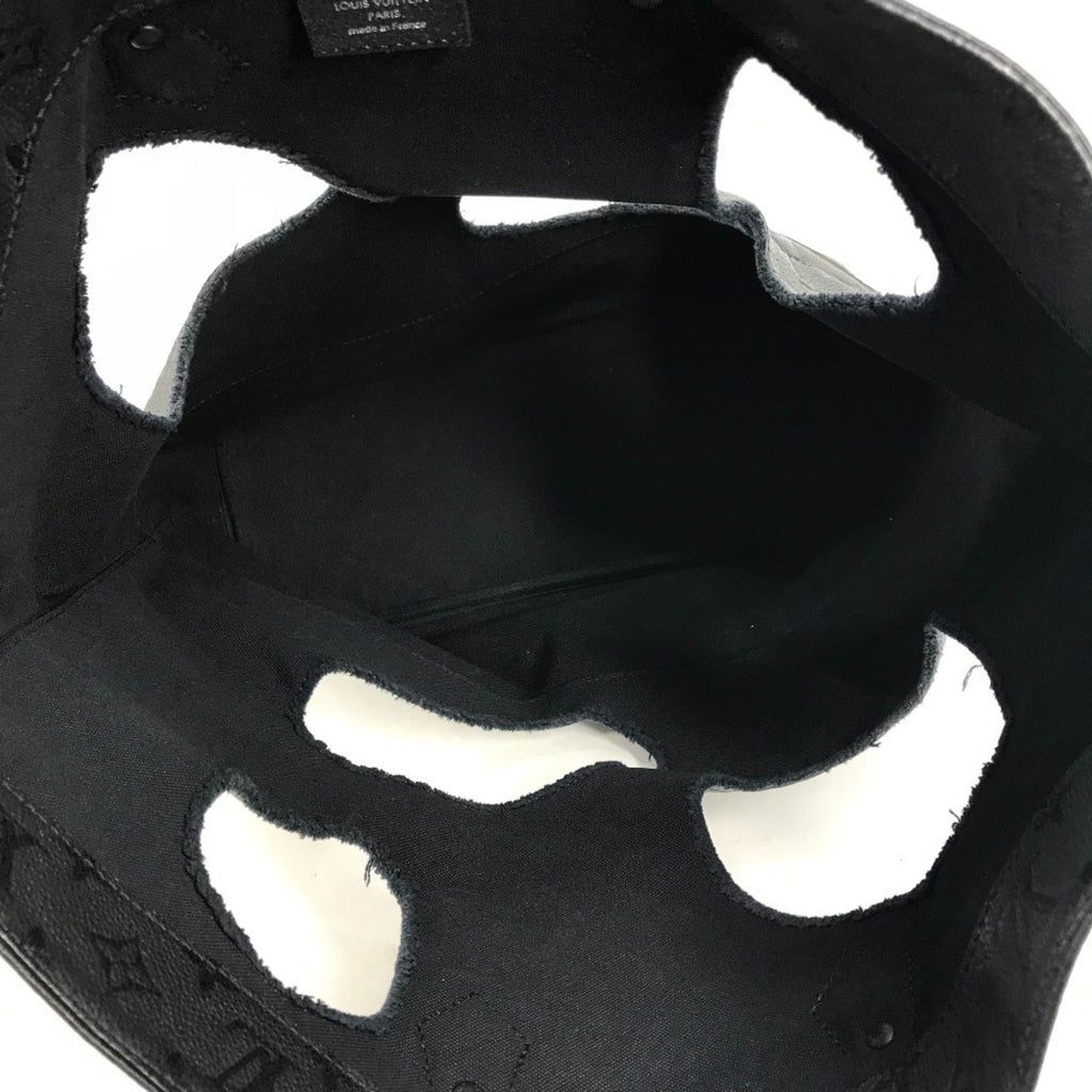 Louis Vuitton Black Noir Monogram Empreinte Shoulder Bag Tote Bag