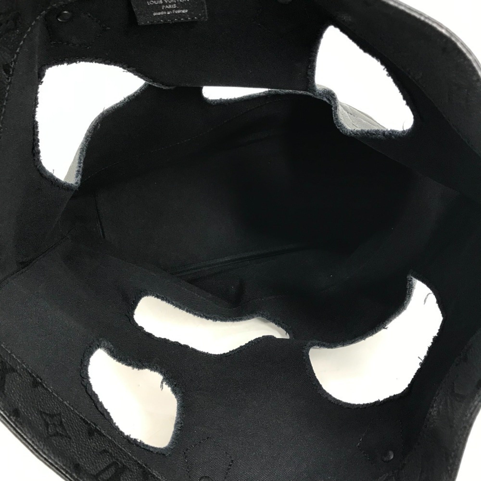 Louis Vuitton Black Noir Monogram Empreinte Shoulder Bag Tote Bag