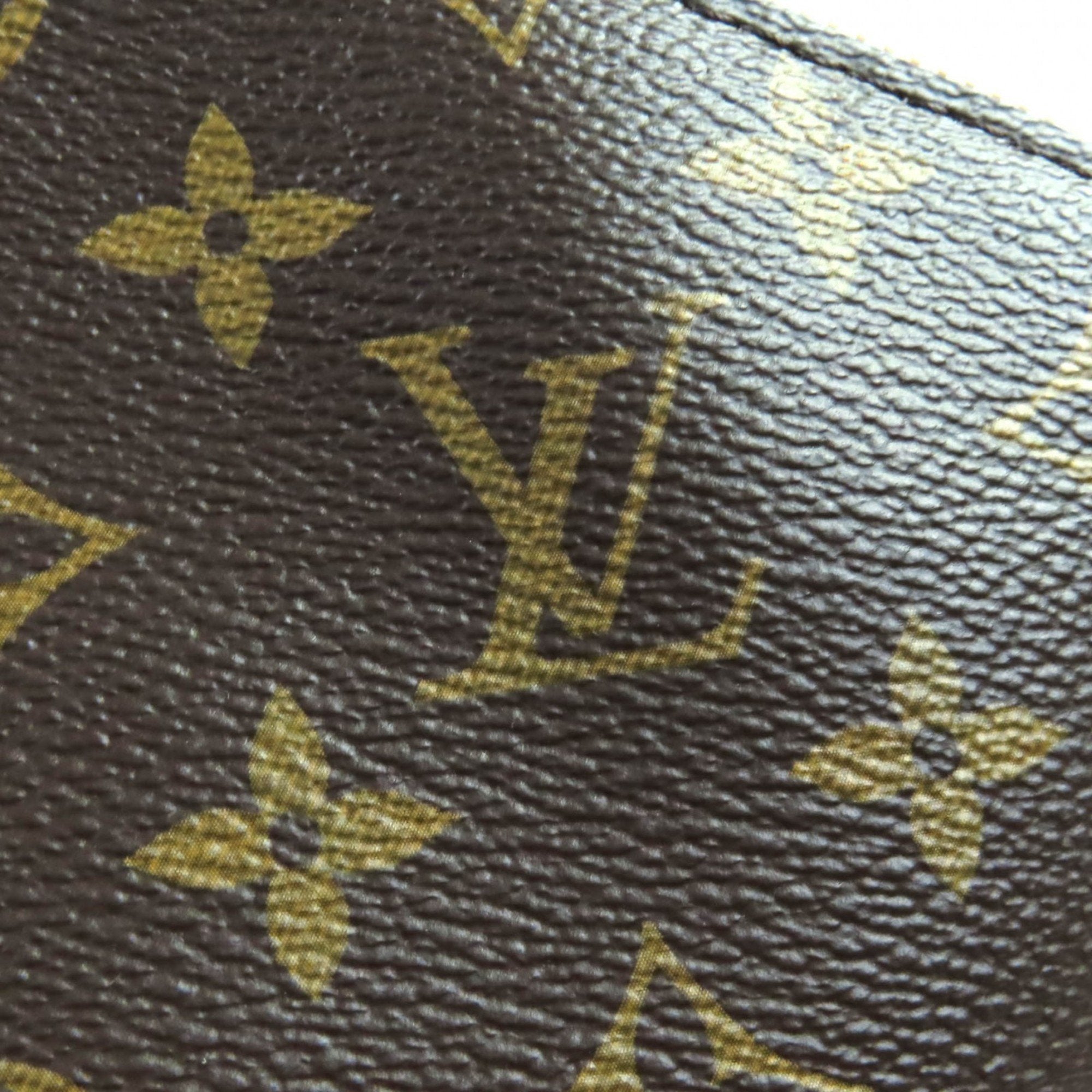 Louis Vuitton Brown Leather Handbag