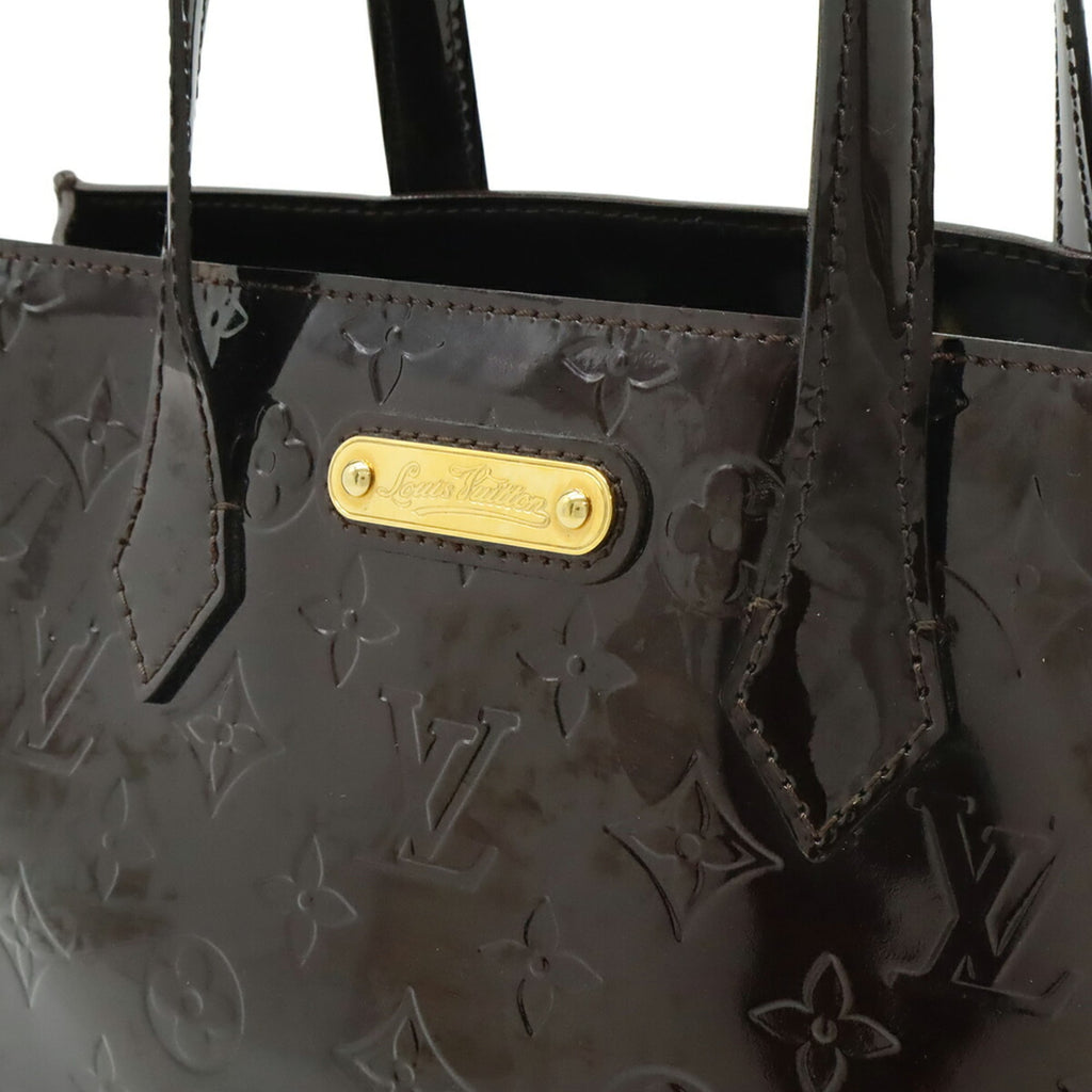 Louis Vuitton Amarante Galle Monogram Vernis Handbag Tote Bag