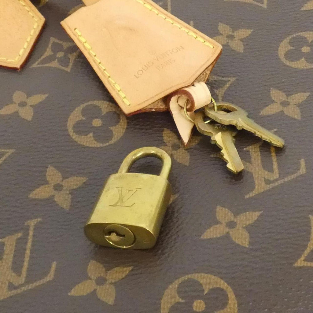 Louis Vuitton Monogram Marron Coated Canvas Handbag