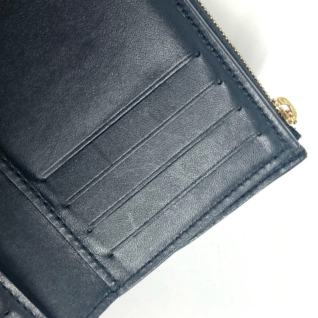 Louis Vuitton Monogram Black Brown Monogram Wallet (Tri-Fold)