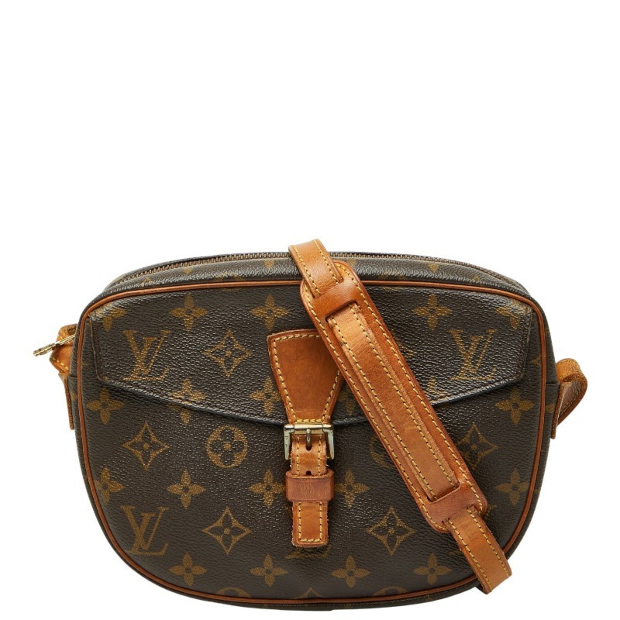 Louis Vuitton Brown Pvc Leather Shoulder Bag