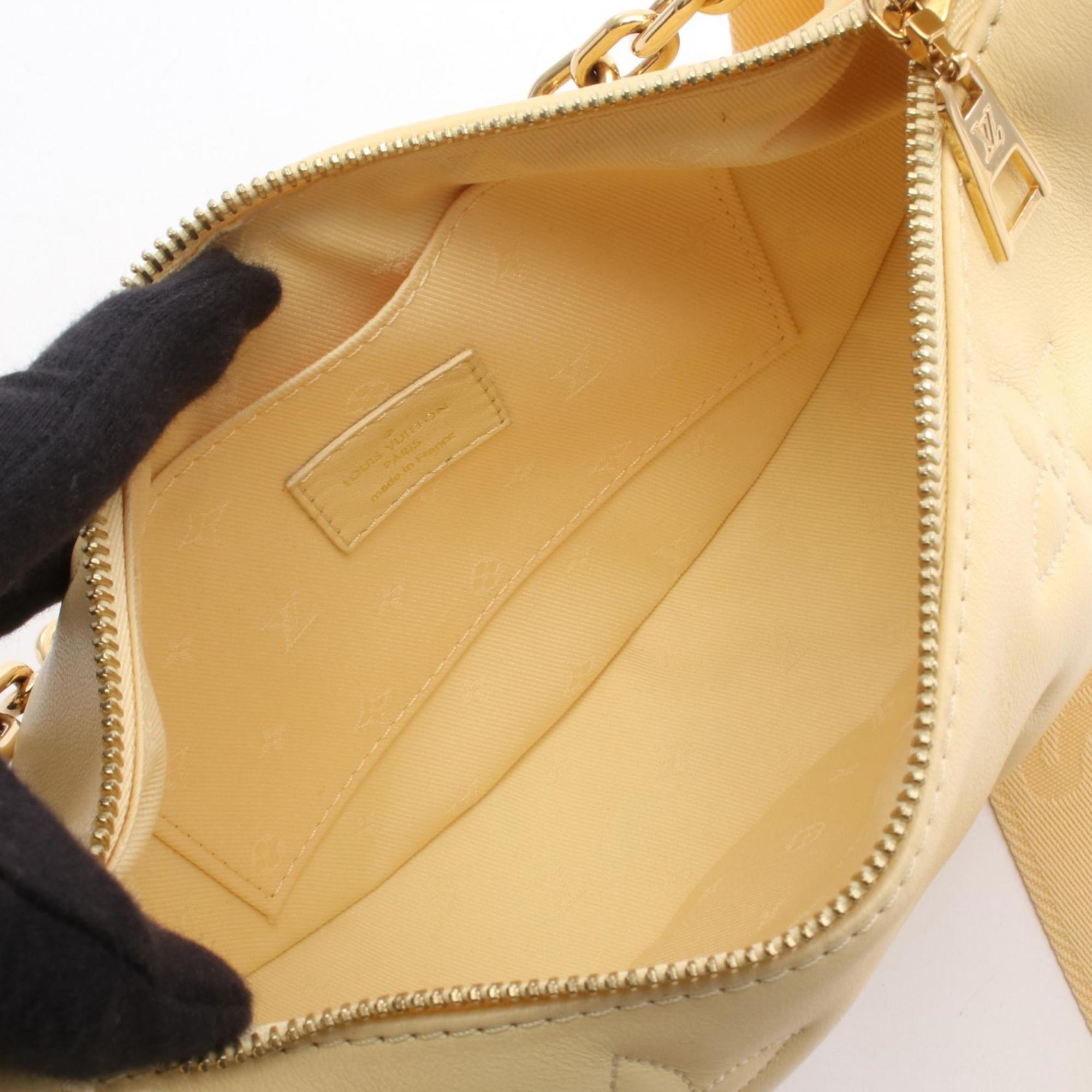 Louis Vuitton Yellow Leather Handbag