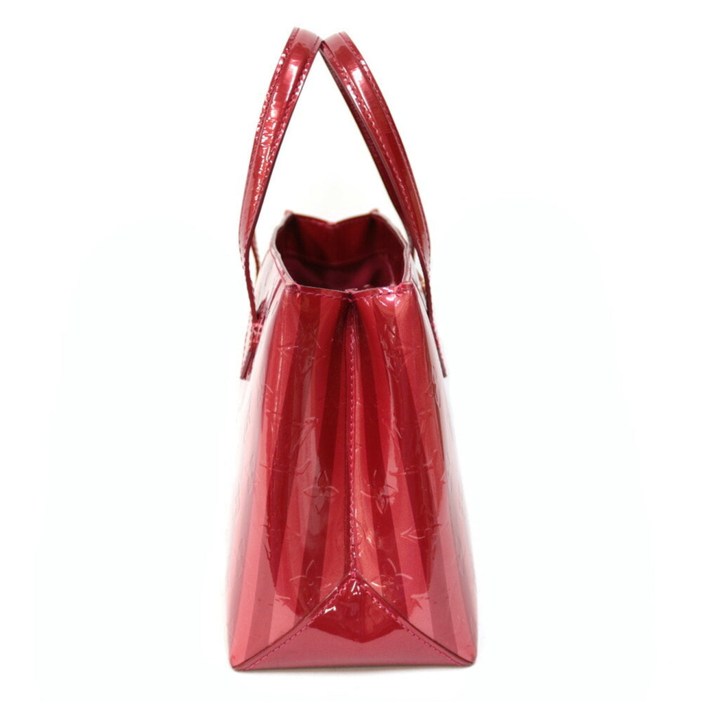Louis Vuitton Handbag Monogram Verni Wilshire PM Rayur M91702 Pomme d'Amour Ladies