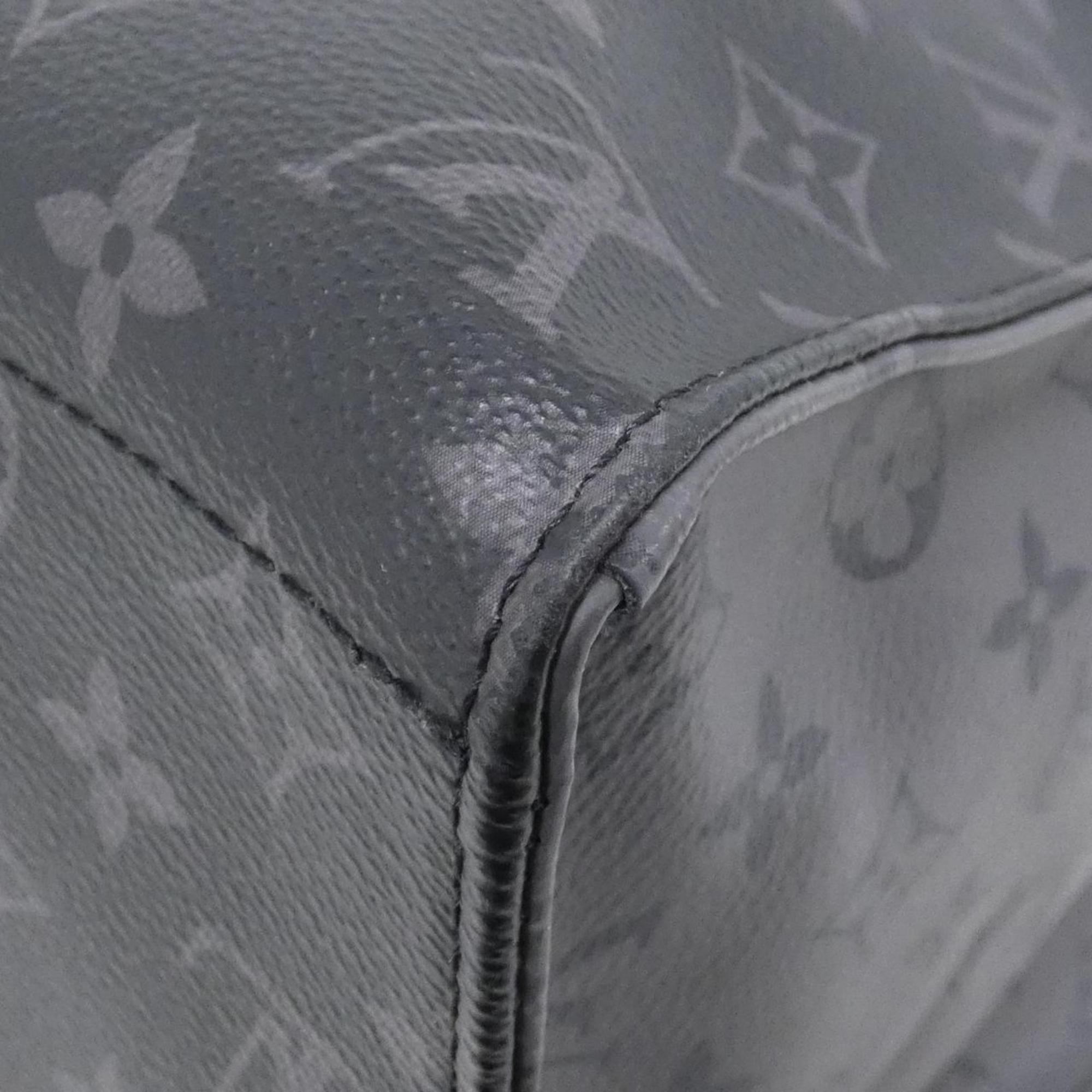 Louis Vuitton Black Gris Coated Canvas Handbag