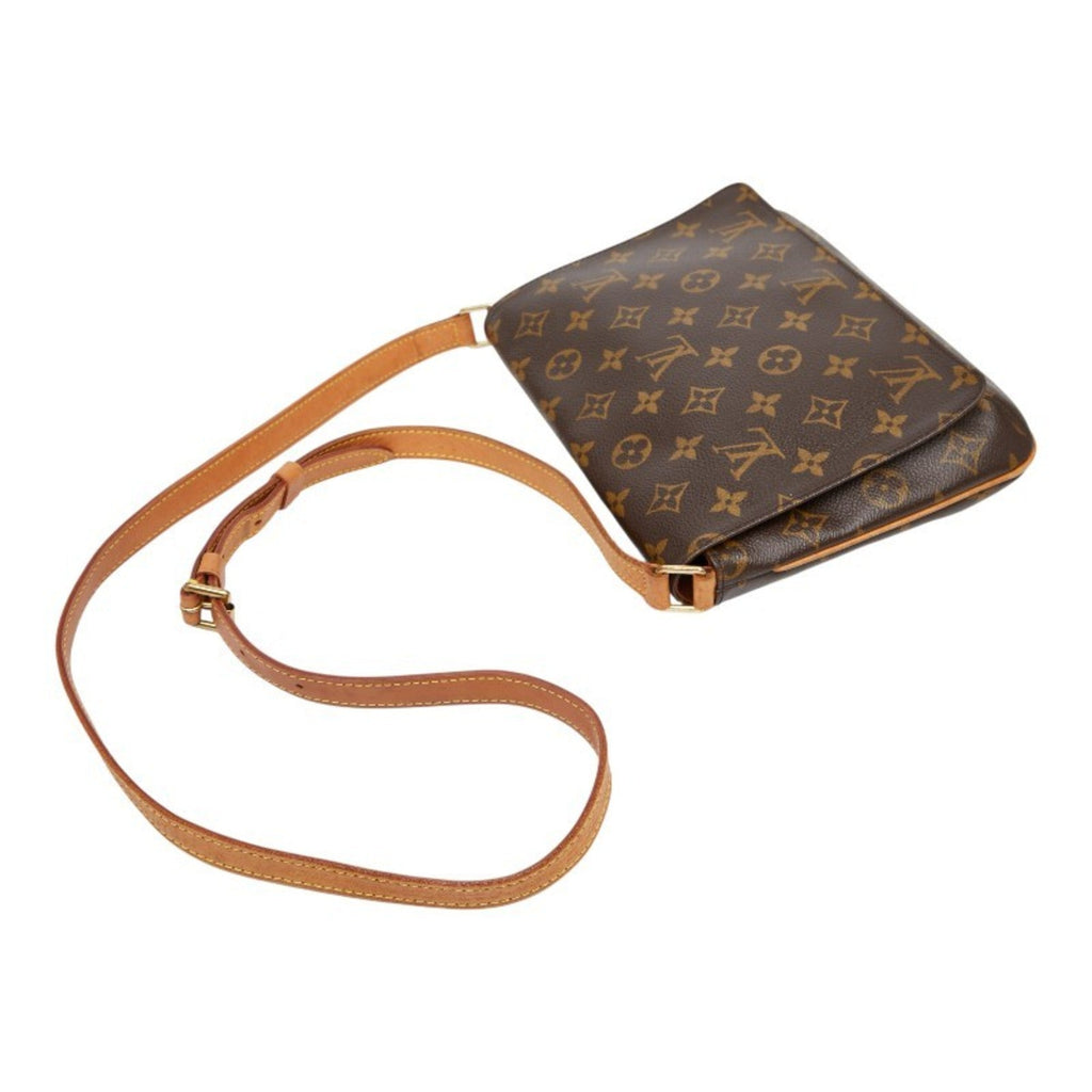 Louis Vuitton Brown Pvc Leather Shoulder Bag