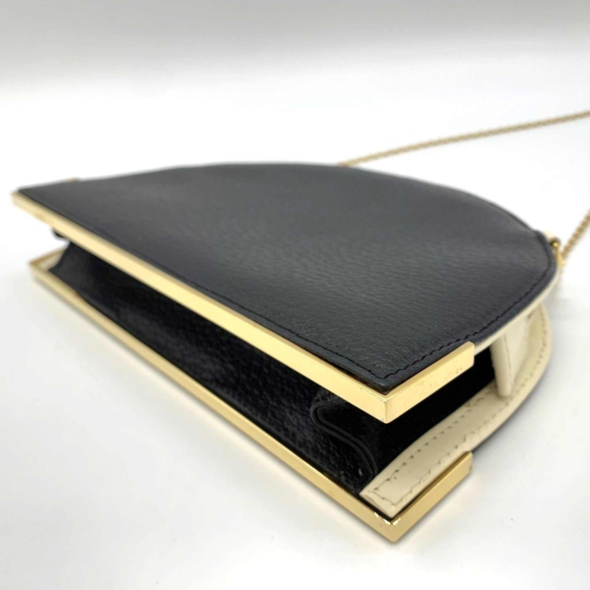 Fendi Black Leather Shoulder Bag