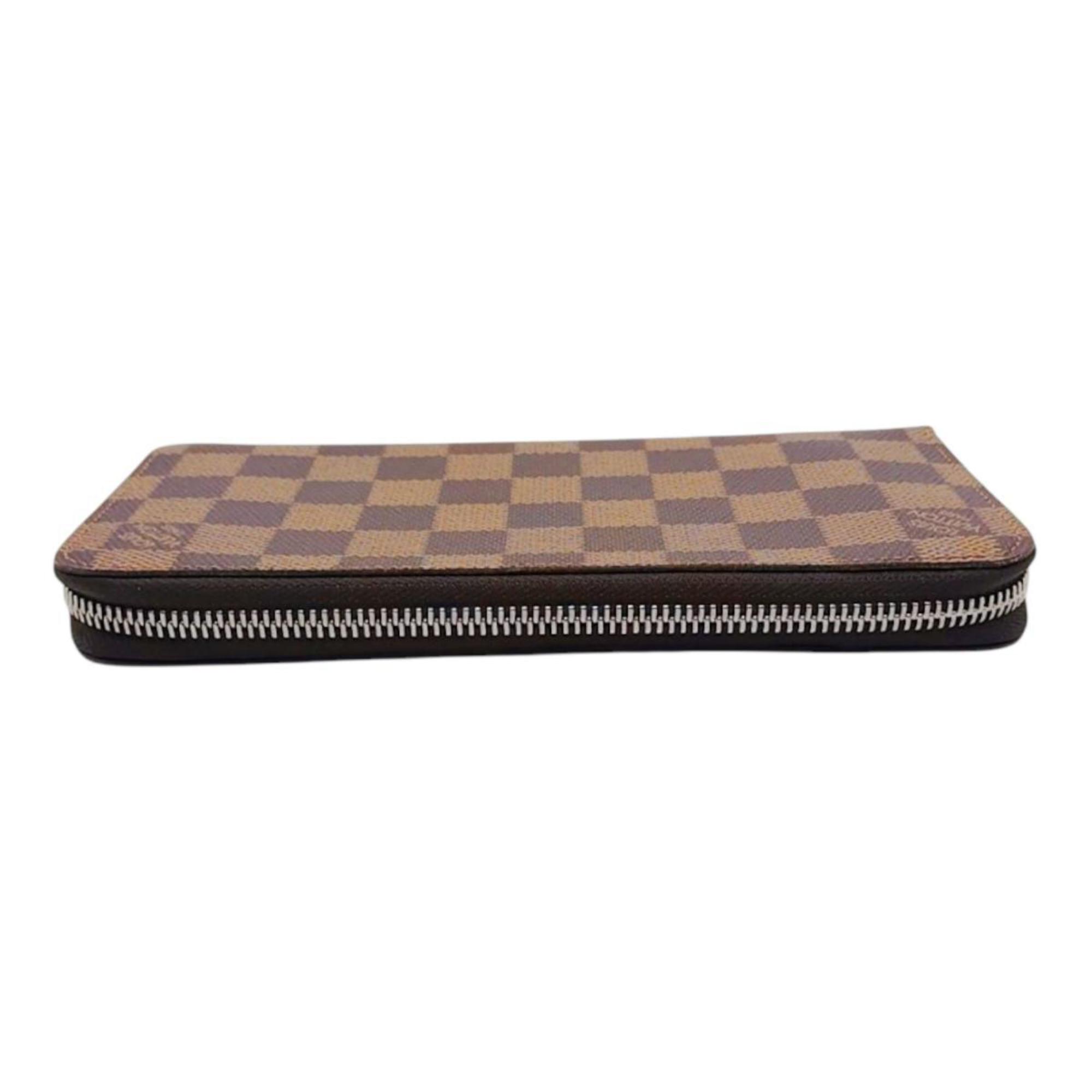 Louis Vuitton Brown Damier Canvas Damier Canvas Long Wallet