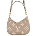 Louis Vuitton Cream Tourterelle Monogram Empreinte Handbag Shoulder Bag