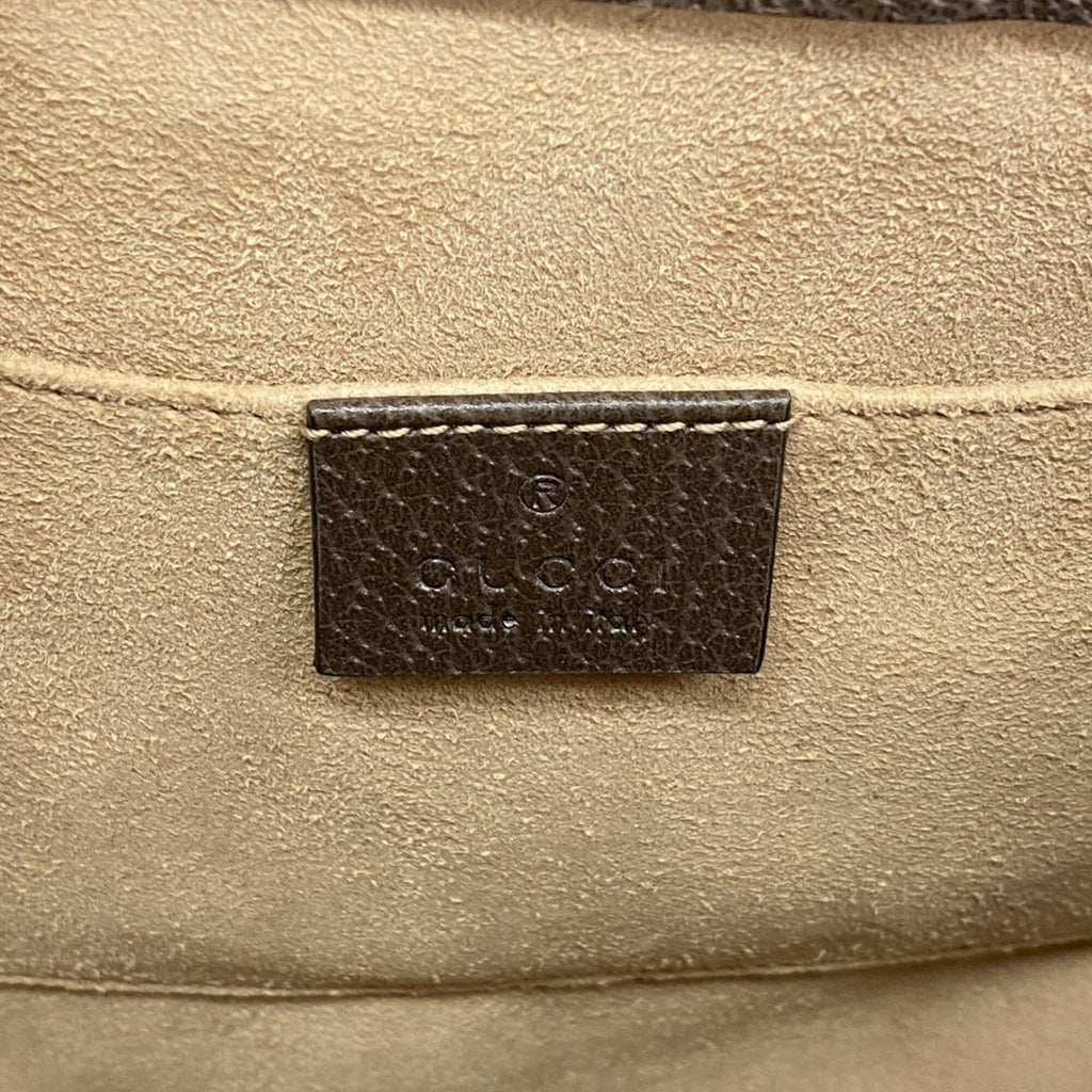 Gucci Brown Pvc Handbag (Pre-Owned)