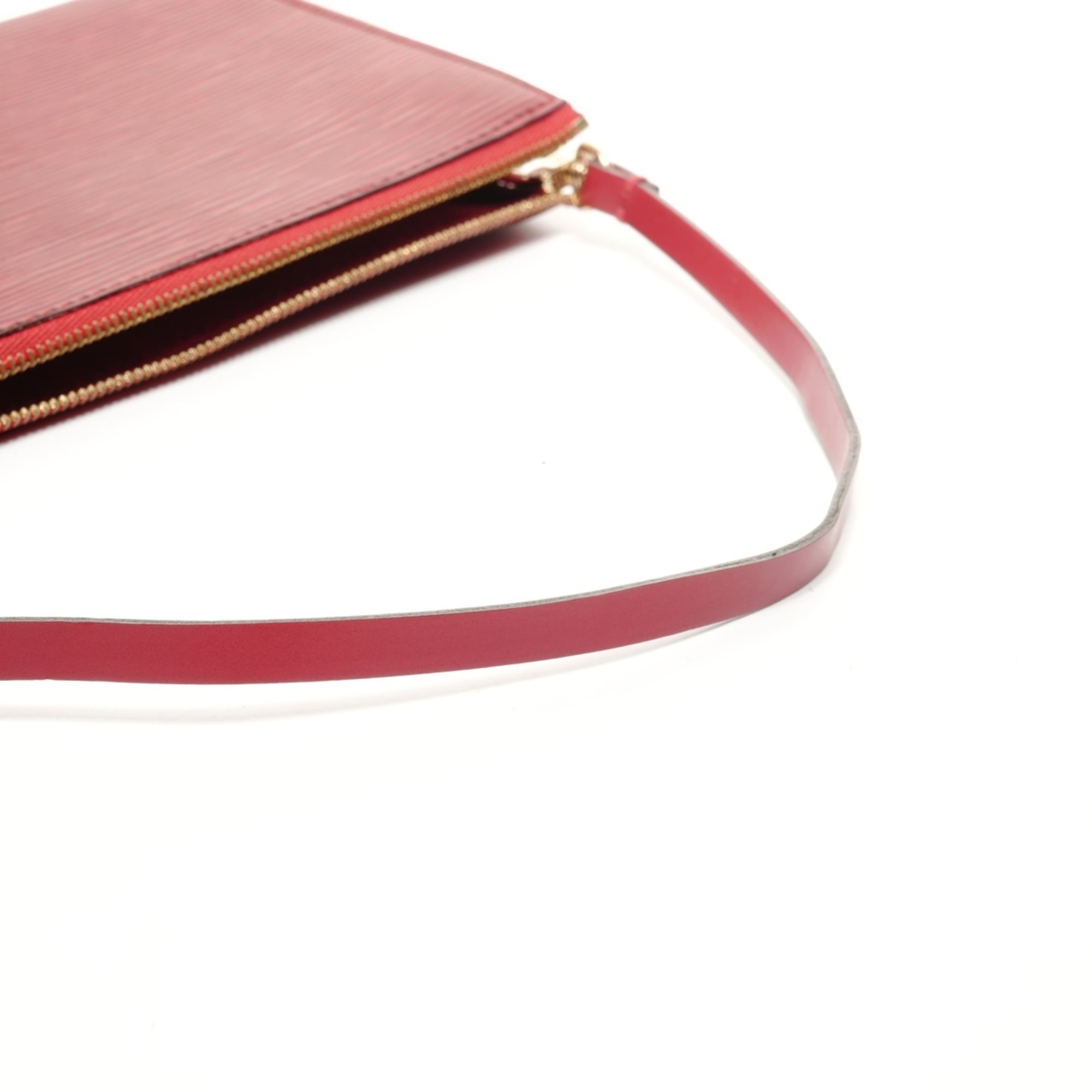 Louis Vuitton Red Color Epi Leather Handbag