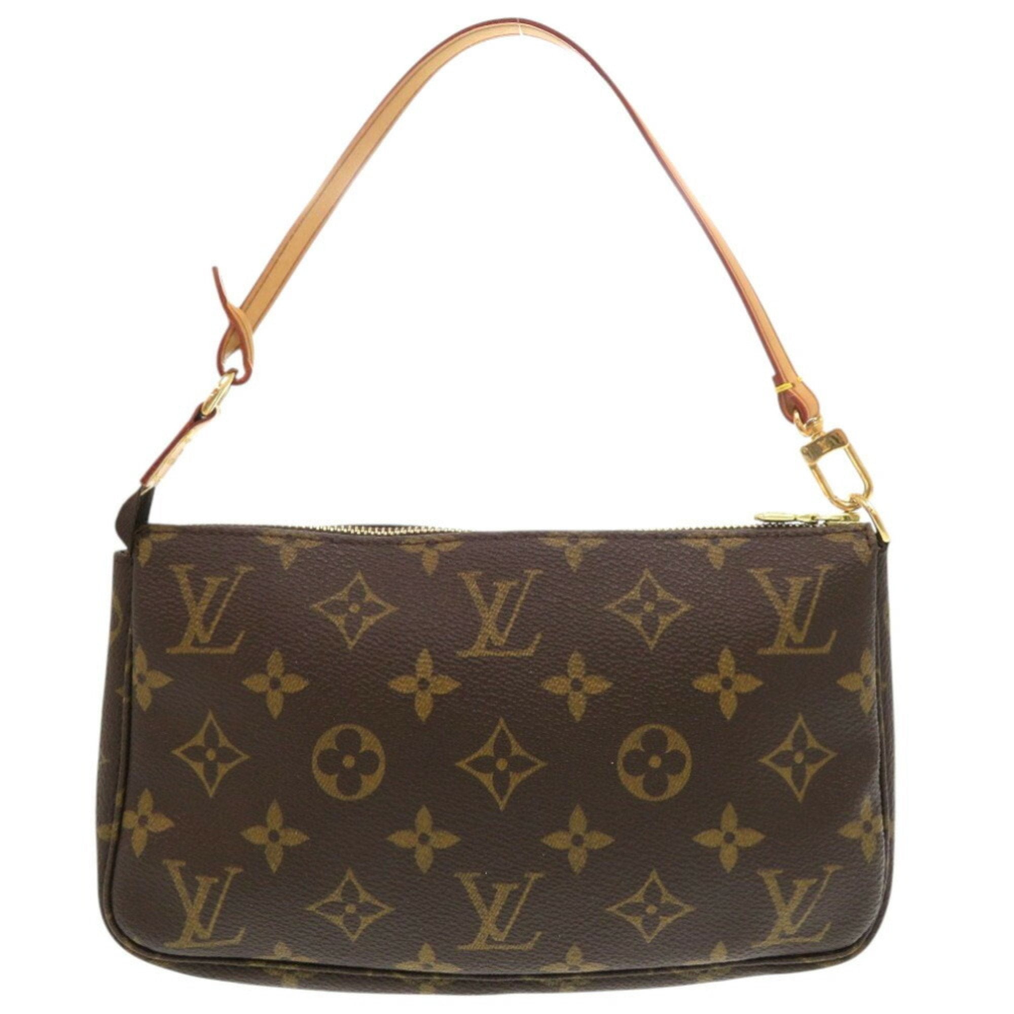 Louis Vuitton Brown Monogram Monogram Pochette Pouch