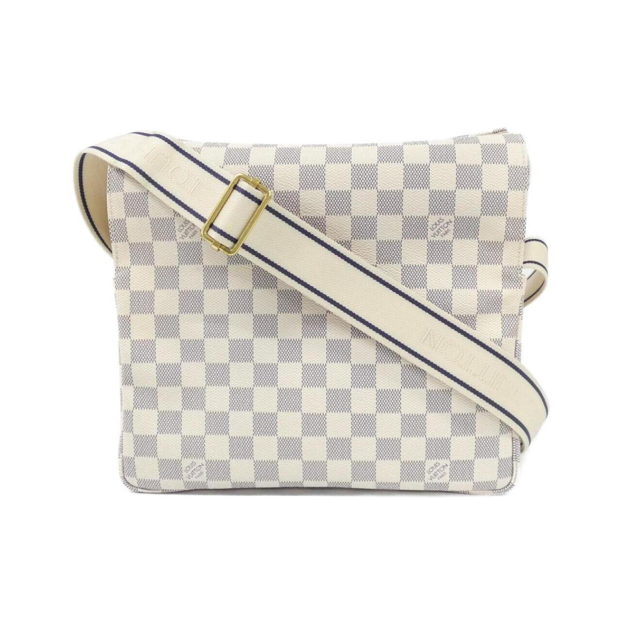 Louis Vuitton Azur Coated Canvas Shoulder Bag