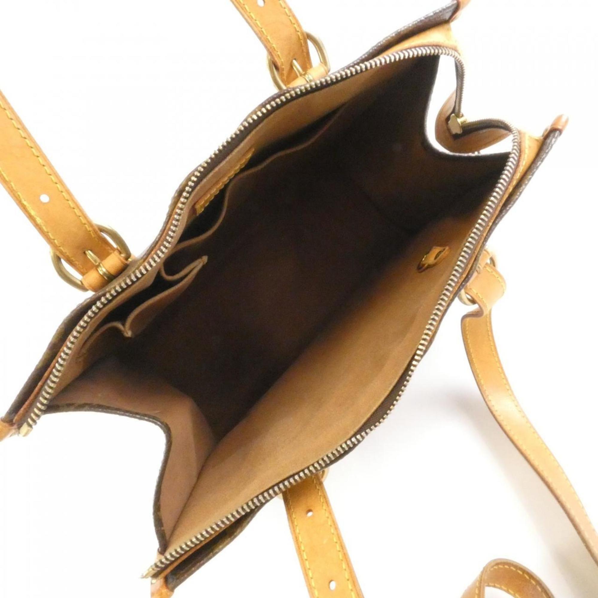 Louis Vuitton Monogram Marron Coated Canvas Shoulder Bag