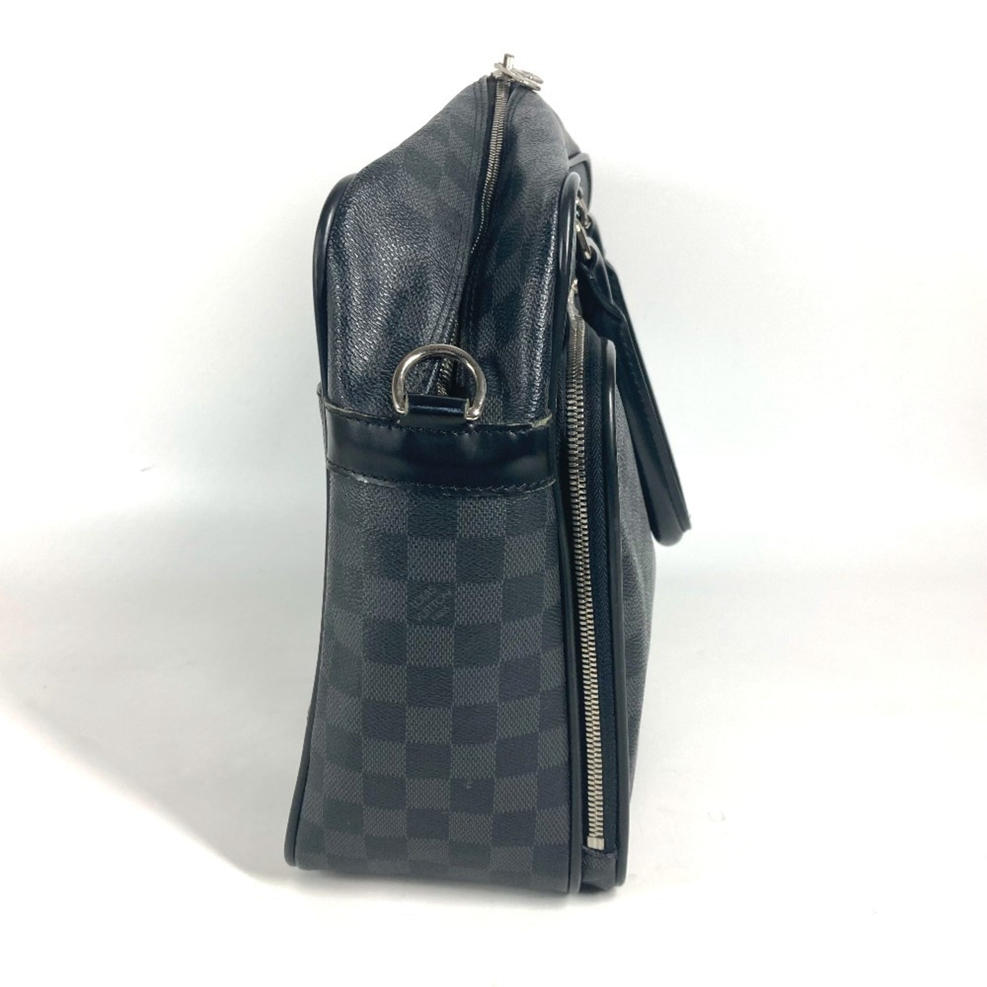 Louis Vuitton Black Damier Graphite Handbag Tote Bag