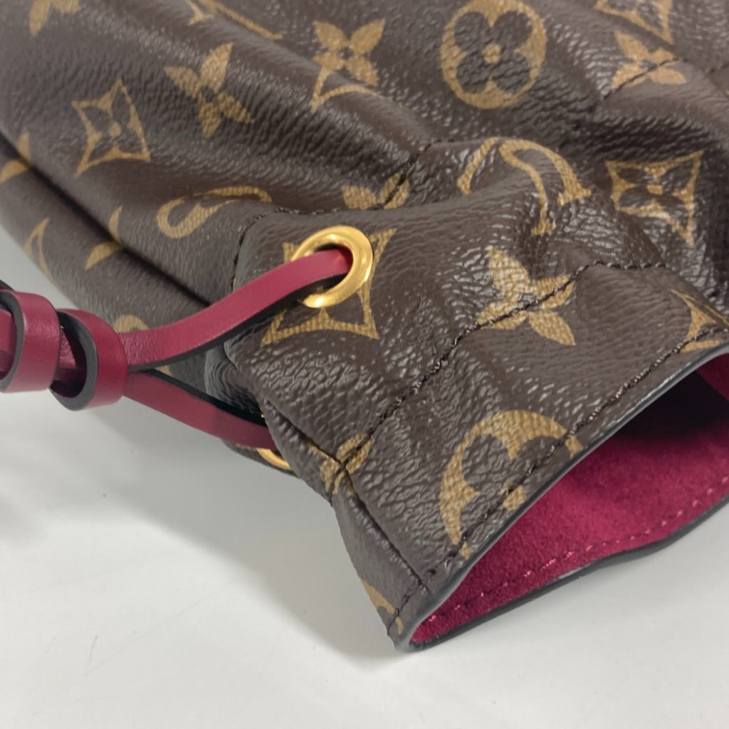 Louis Vuitton Brown Coated Canvas Pouch