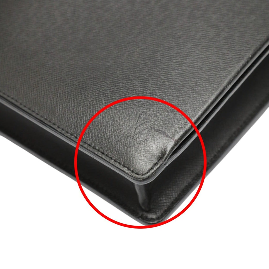 Louis Vuitton Glacier Gray Taiga Leather Attaché Case