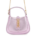 Gucci Metallic Pink Leather Handbag (Pre-Owned)