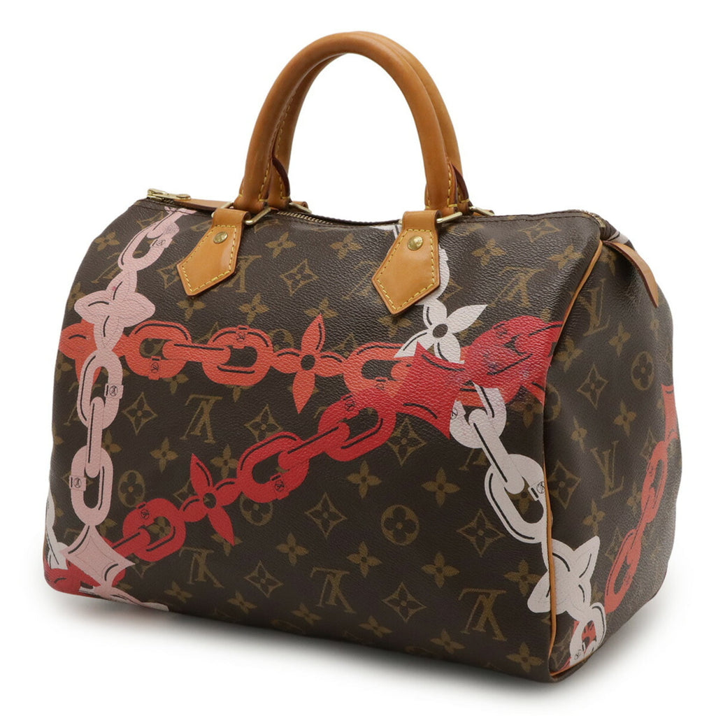 Louis Vuitton Monogram Brown Pink Monogram Handbag
