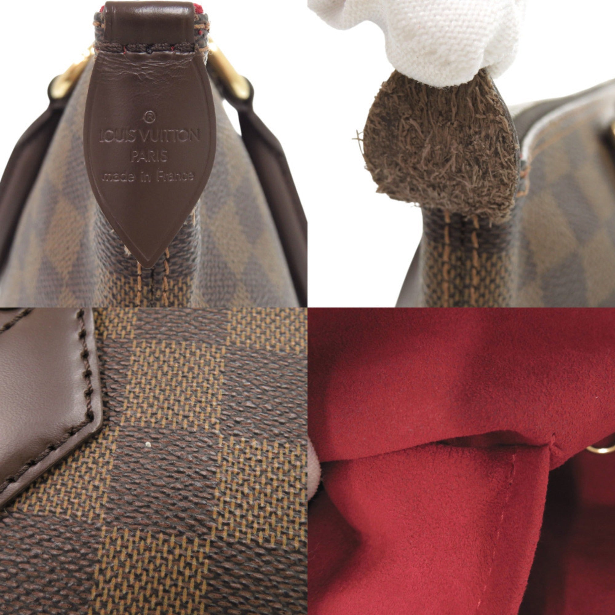 Louis Vuitton Brown Damier Canvas Tote Bag