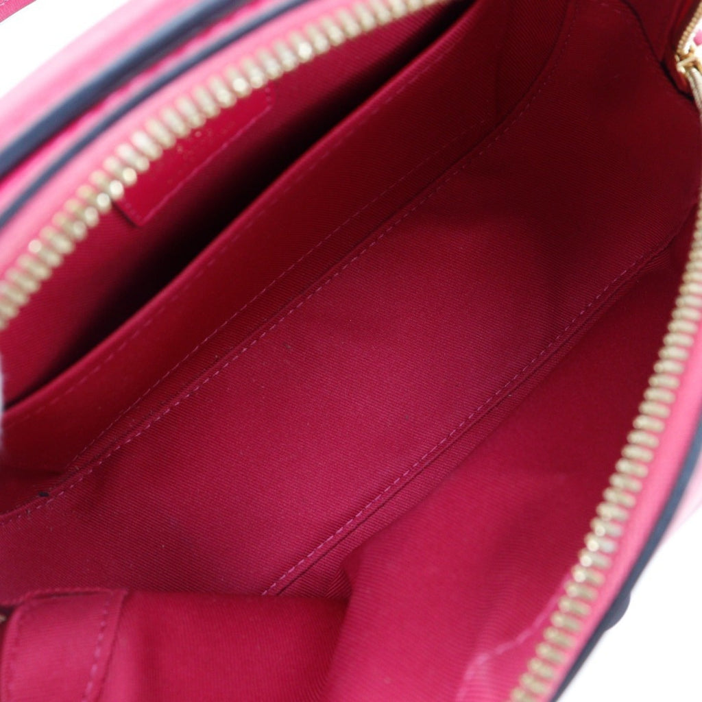 Louis Vuitton Brown Red Color Monogram Shoulder Bag
