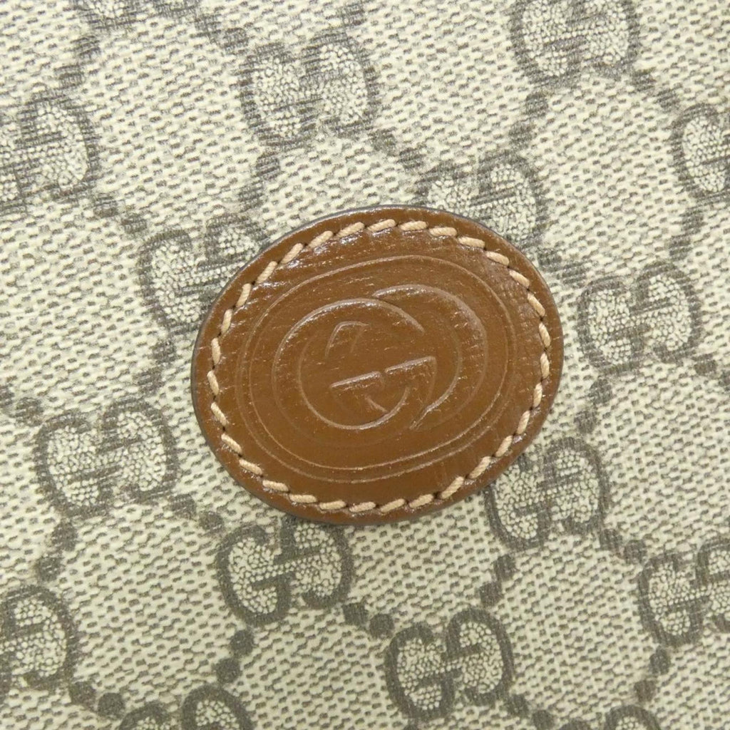 Gucci Beige Brown Gg Supreme Handbag (Pre-Owned)